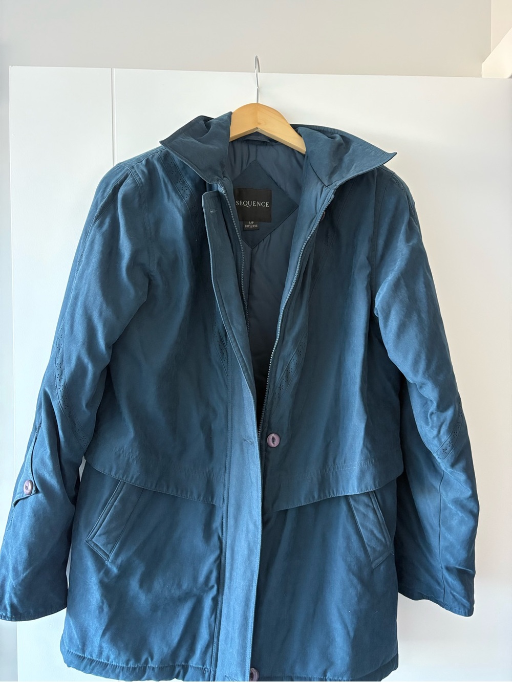 Sequence Women's Blue Jacket Size Small